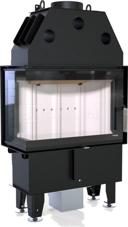 Каминная топка Defro Home Intra S BL Slim 6 кВт