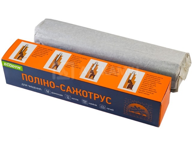 Поліно-сажотрус Ecodym для чищення димоходу. Фото 5
