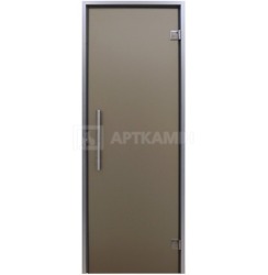 Стеклянная дверь для хаммама Tesli Antalya Sateen 700x1900