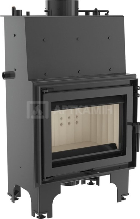Каминная топка Kratki Aquario M/8/PW/W/DG с водяным контуром и двойным стеклом
