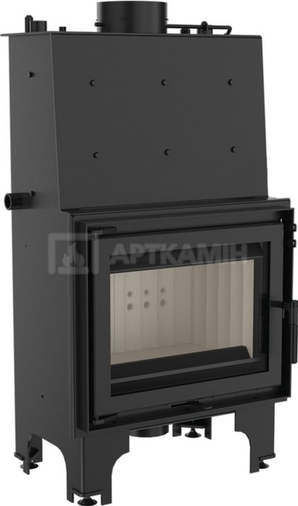 Каминная топка Kratki Aquario M/12/PW/W/DG с водяным контуром и двойным стеклом
