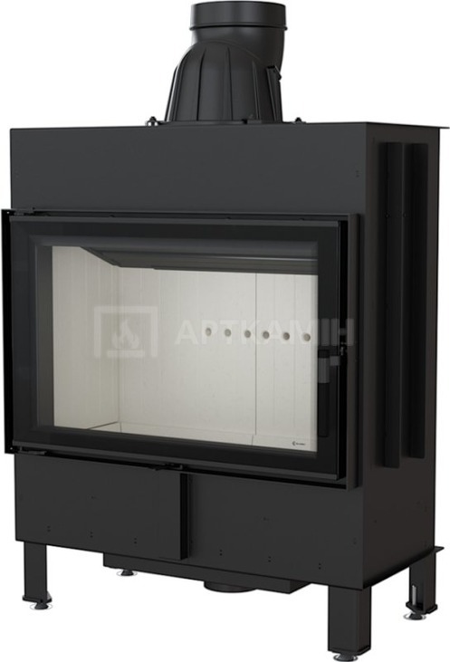 Каминная топка Kratki Lucy 14 DG с двойным стеклом. Фото 2