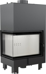 Каминная топка Kratki MBZ PW/13/L/BS/W левая с водяным контуром