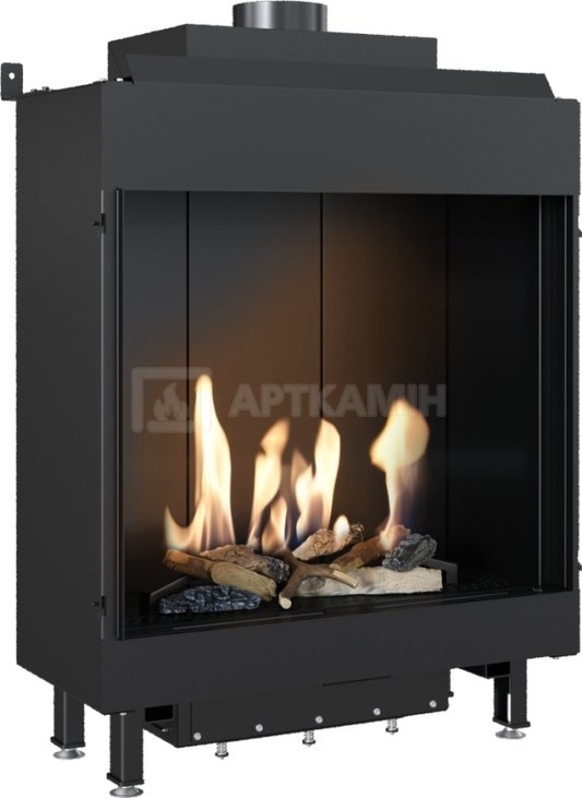 Камінна топка газова Kratki LEO 76/62 LPG