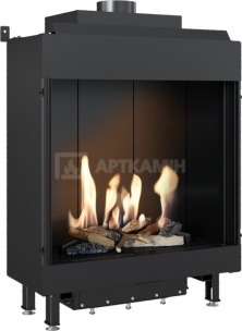 Каминная топка газовая Kratki LEO 76/62 NG