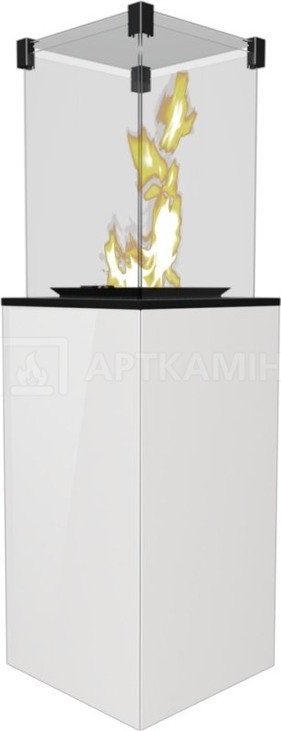 Газовий камін Kratki Patio Mini білий