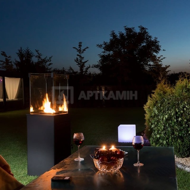 Газовий камін Kratki Patio Mini сталь. Фото 4
