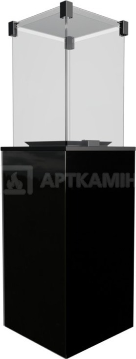 Газовый камин Kratki Patio Mini черный. Фото 2