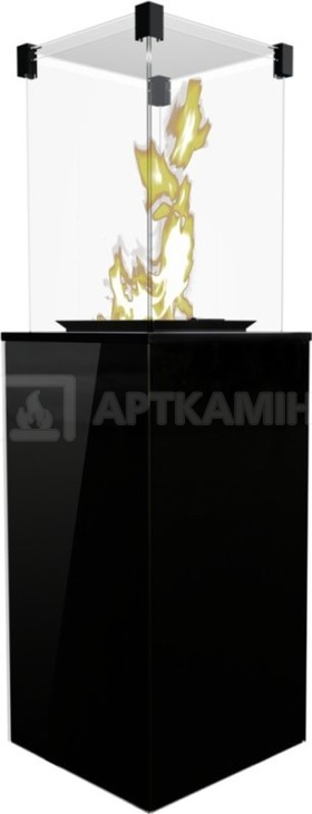 Газовий камін Kratki Patio Mini чорний