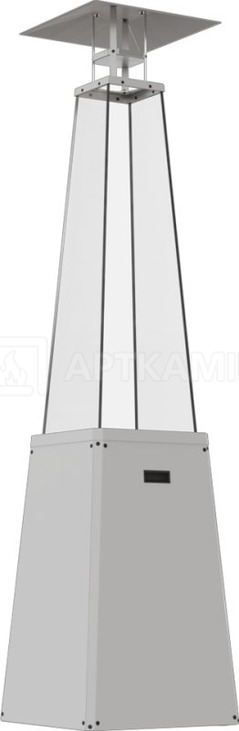 Газовий камін Kratki Umbrella BS білий. Фото 3
