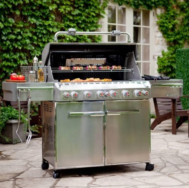 Газовий гриль Weber Summit S-670 GBS. Фото 6