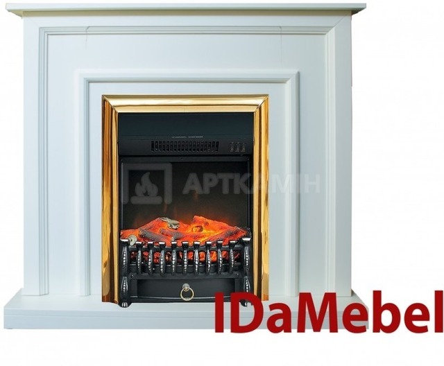 Камінокомплект IDaMebel Adele Fobos Brass