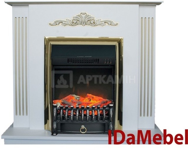 Каминокомплект IDaMebel Dominica Gold