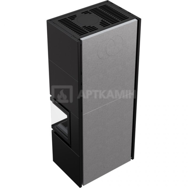 Камин модульный Kratki Simple Box P/S/Black 8 кВт. Фото 4