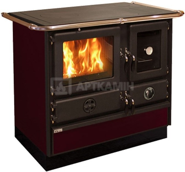 Піч-камін MBS Super Thermo Magnum R бордо