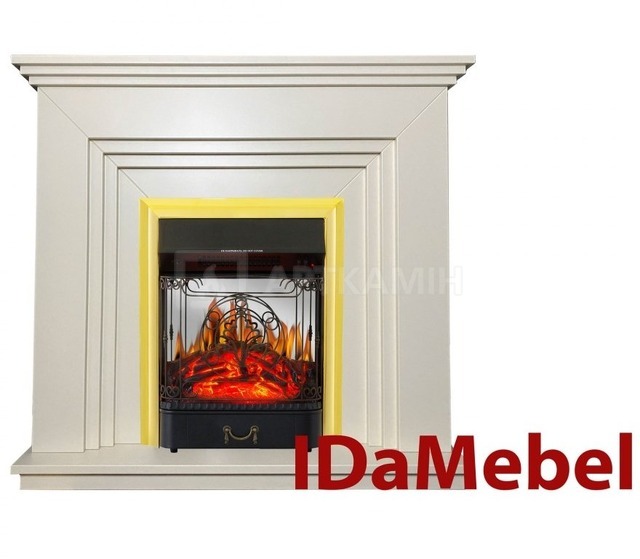 Камінокомплект IDaMebel Gloria Majestic Brass