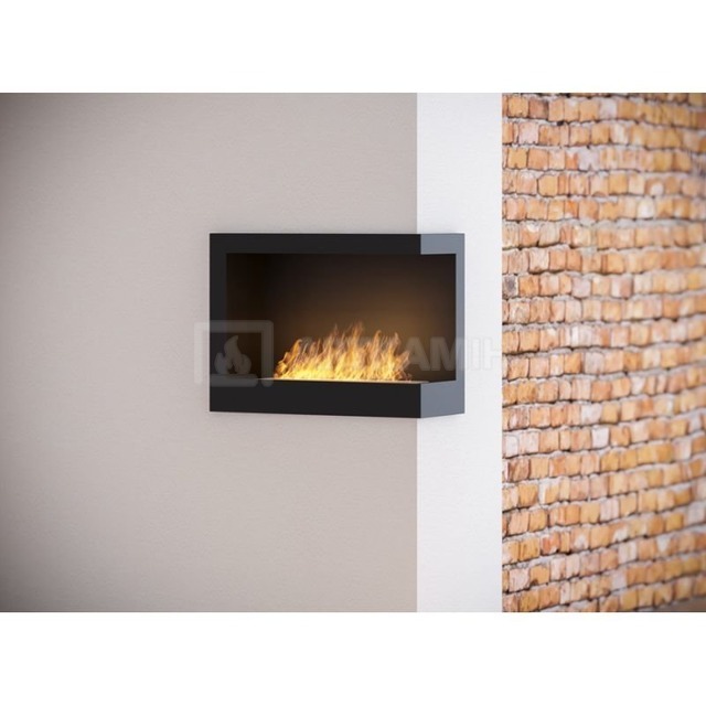 Біокамін Simple Fire Corner 900 R зі склом. Фото 4
