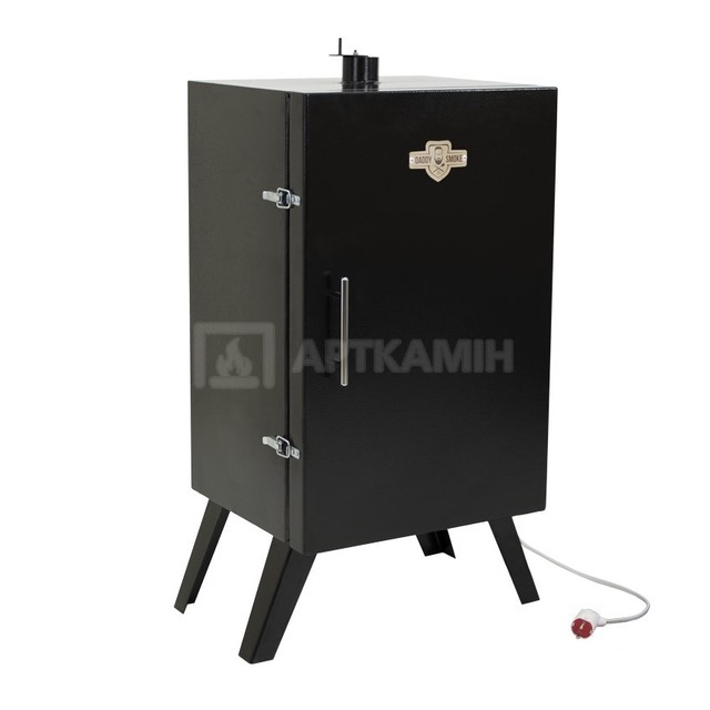 Електрична коптильня гарячого копчення Daddy Smoke 380х540х920 мм. Фото 2