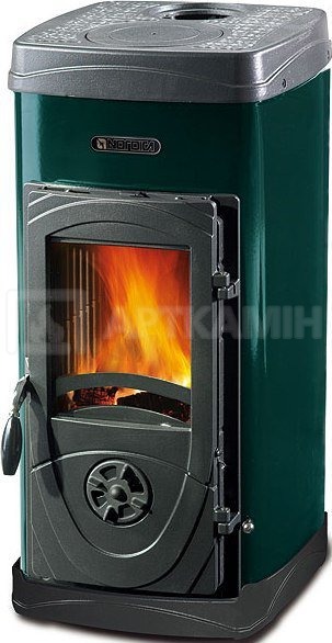 Піч-камін Nordica Super Max зелена