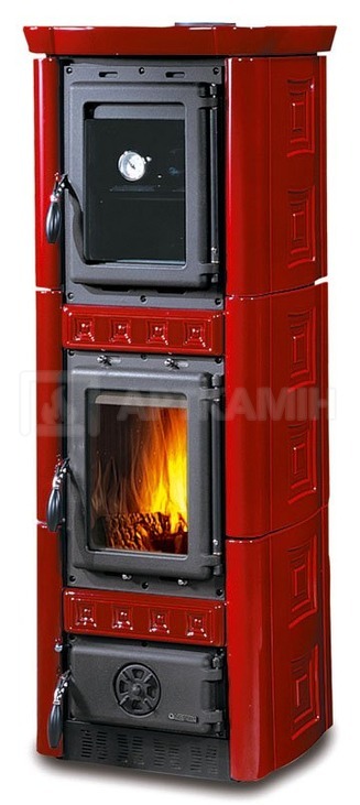 Піч-камін Nordica Gaia forno бордо