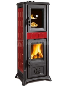 Печь-камин Nordica Gemma forno бордо