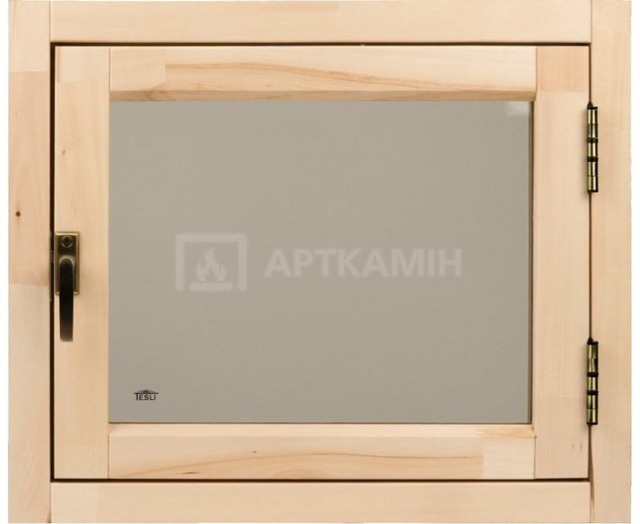 Вікно для бані та сауни Tesli поворотне 600х500 Еко