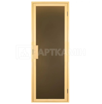 Скляні двері для сауни Tesli DUO Sateen 70x190