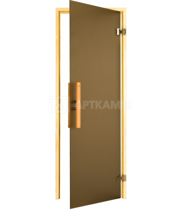Скляні двері для сауни Tesli Lux Sateen 70x200. Фото 2