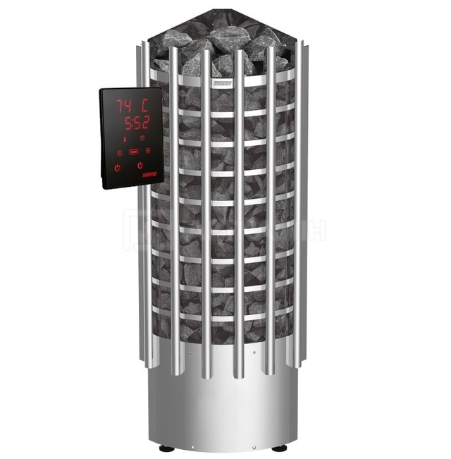 Електрокам'янка Harvia Glow Corner TRC70XE Steel