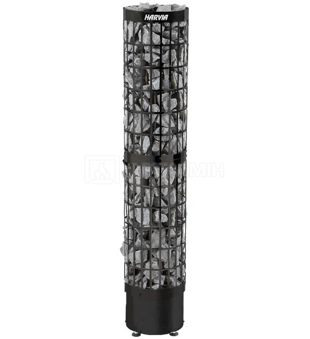 Електрокам'янка Harvia Cilindro PC66E Black Steel