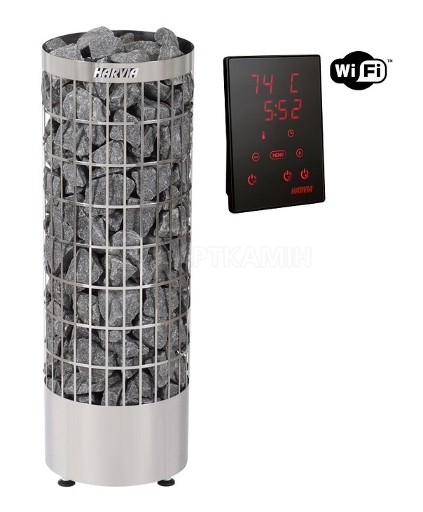 Електрокам'янка Harvia Cilindro PC90XW WiFi Steel