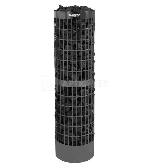 Електрокам'янка Harvia Cilindro Pro PC100E/135E Black Steel