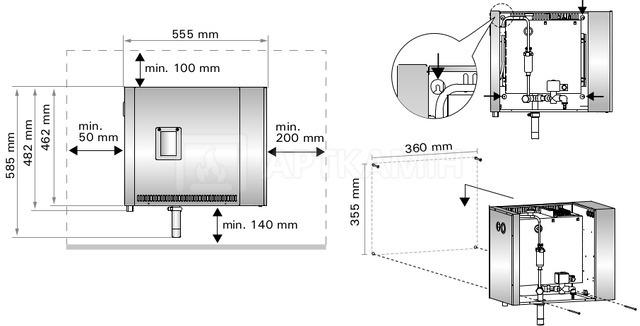 Пароутворювач Harvia HGP300XW WiFi. Фото 2