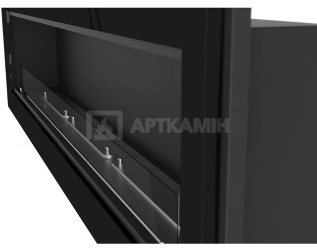 Біокамін Simple Fire Frame 1800 білий зі склом. Фото 2