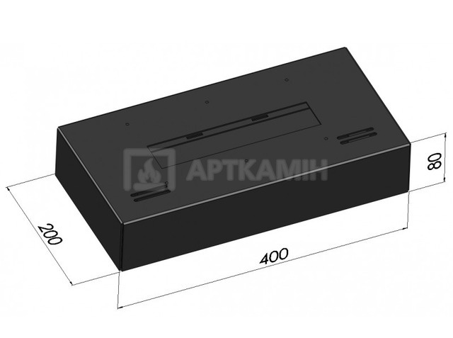 Биокамин Simple Fire Simple Box 400. Фото 3