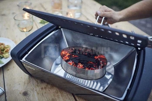 Вугільний гриль Enders Aurora Mirror Black. Фото 2
