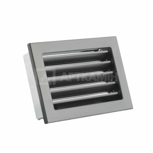 Решетка для камина Darco Ventlab KRVZS 240x170 черная с неподвижными жалюзи