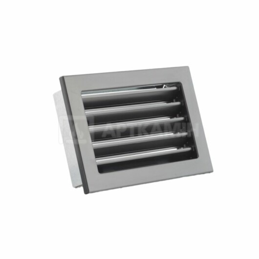 Решетка для камина Darco Ventlab KRVZS 190x170 черная с неподвижными жалюзи
