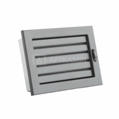 Решетка для камина Darco Ventlab KRVZ 190x170 черная с подвижными жалюзи