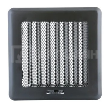 Решітка для каміну Darco Light Рж14 графіт (з жалюзі)