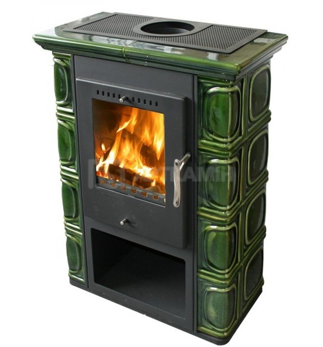 Печь Thorma Borgholm Ceramic olivegreen