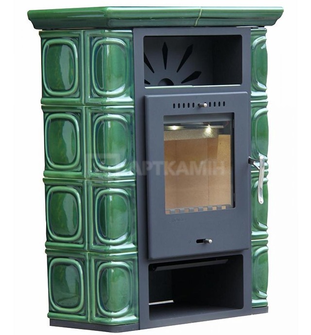 Піч Thorma Borgholm Top Ceramic olivegreen. Фото 2