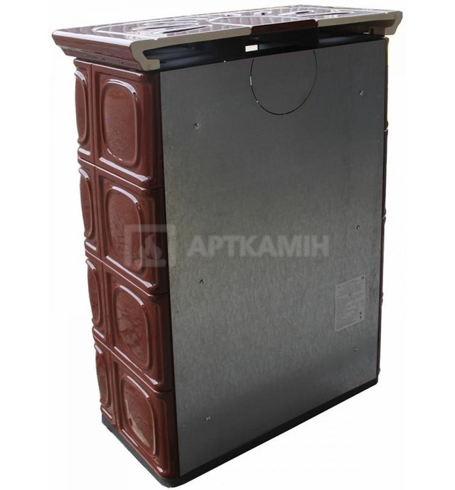 Печь Thorma Borgholm Top Ceramic cheesnut brown. Фото 7