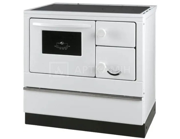 Піч Thorma Okonom 85/Fiko De Luxe white left