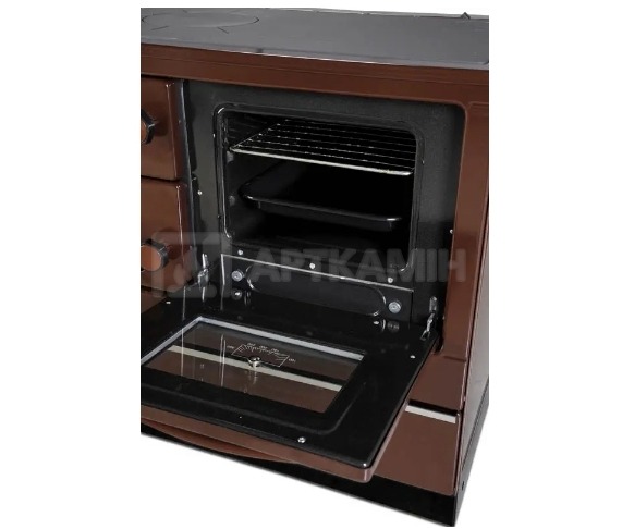 Печь Thorma Okonom 85/Fiko De Luxe brown right. Фото 3