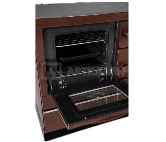 Печь Thorma Okonom 85/Fiko De Luxe brown left. Фото 3