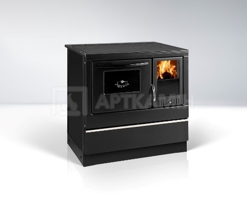 Піч Thorma Okonom 85/Fiko Excellent black matt left. Фото 2