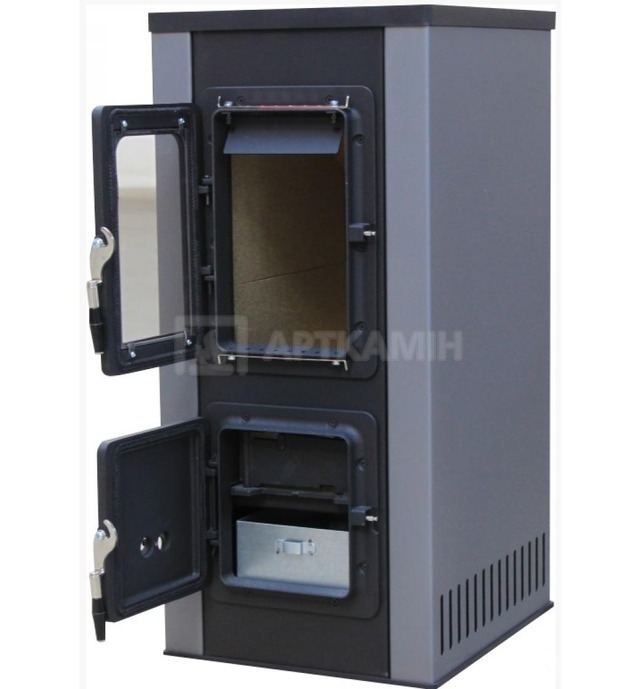 Печь Thorma Flensburg II black/gray. Фото 3
