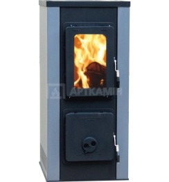 Піч Thorma Flensburg II black/gray