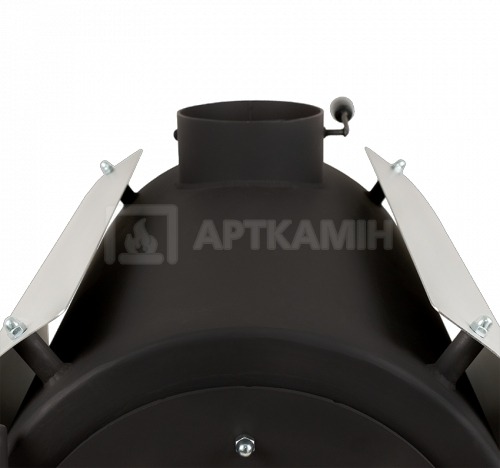Печь Экожар DS Classic + кожух серебряный. Фото 5